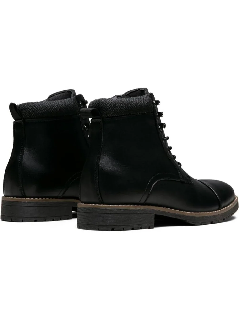 Men's Black Casual Chukka Boots Motorcycle Wear hiking
